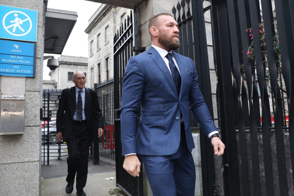 Conor McGregor rape accuser telling web of lies court hears