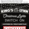 King’s Lynn Christmas Light Switch On 2024 – Cancelled