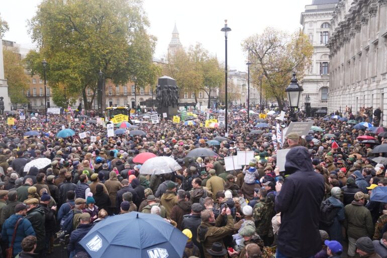 Government facing calls to scrap family farm tax as farmers march on Whitehall