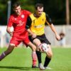 “He’ll have a fry up in the morning and a bag of Haribos on the way here,” says Fakenham boss on free-scoring frontman