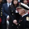 King lays wreath at Cenotaph as nation falls silent in remembrance