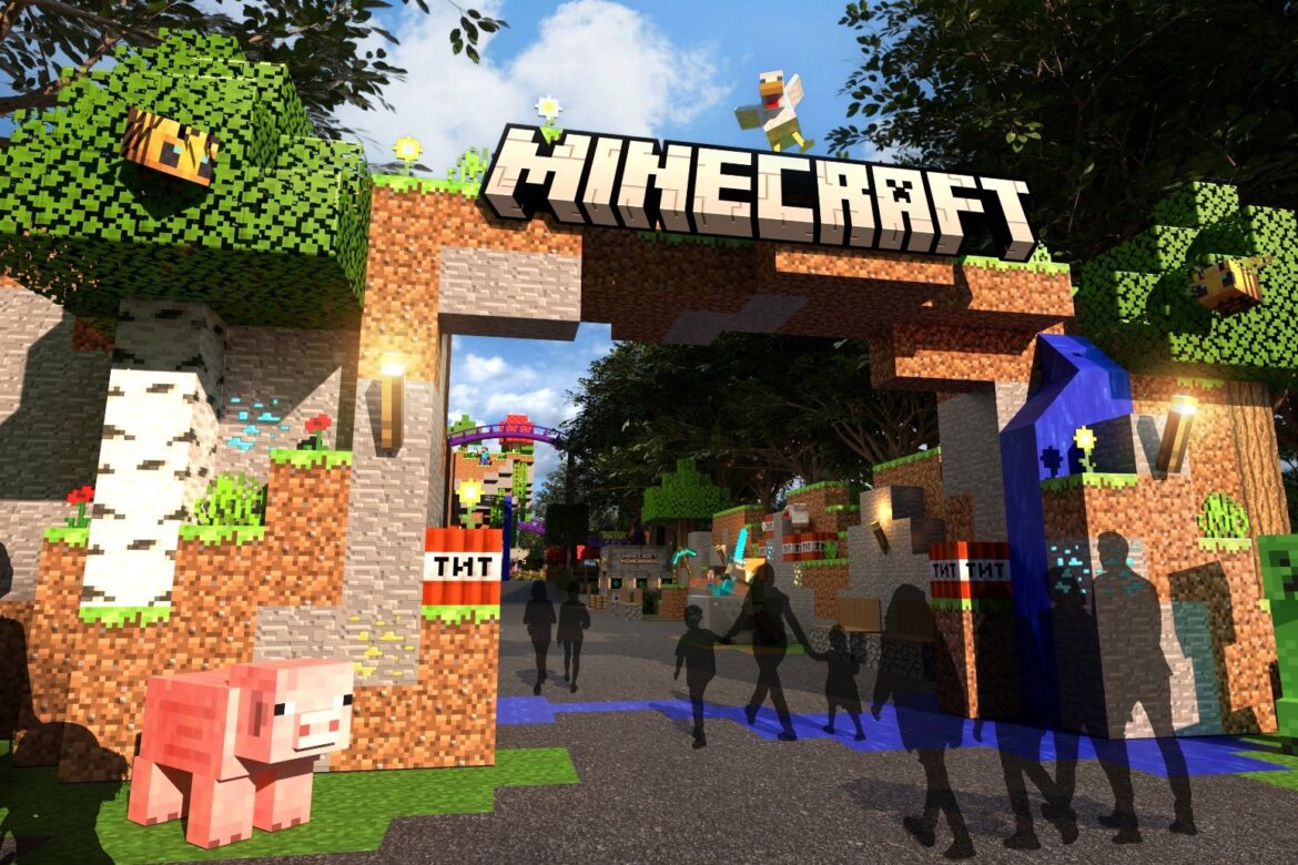 Minecraft to become UK real life destination in deal with Merlin