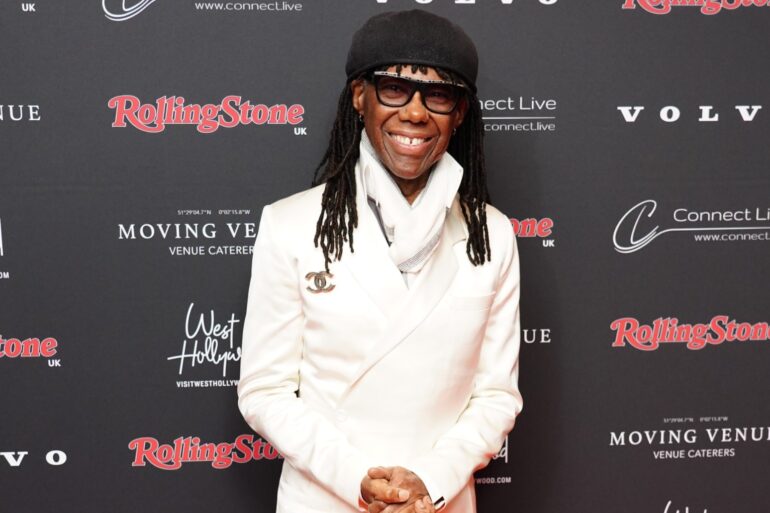 Nile Rodgers overwhelmed and uncomfortable after winning Rolling Stone award