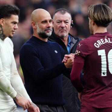 Pep Guardiola insists Jack Grealish is not fit despite England call up