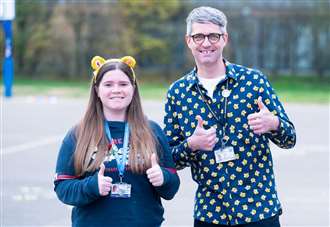 Pupils put through their paces for Pudsey appeal