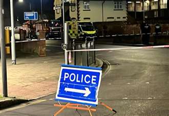 Road shut while emergency services respond to concerns for safety