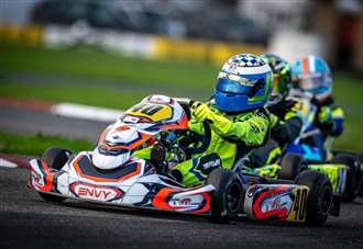 Sayell consolidates runners-up berth at Hunts Karting Racing Championship