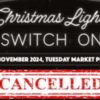 Severe weather warning puts pay to Christmas lights switch-on