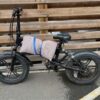 Three-year-old was sat on cushion strapped to illegal electric bike