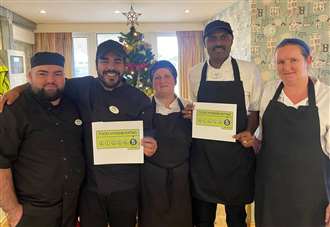 Catering team achieves five-star rating following latest inspection