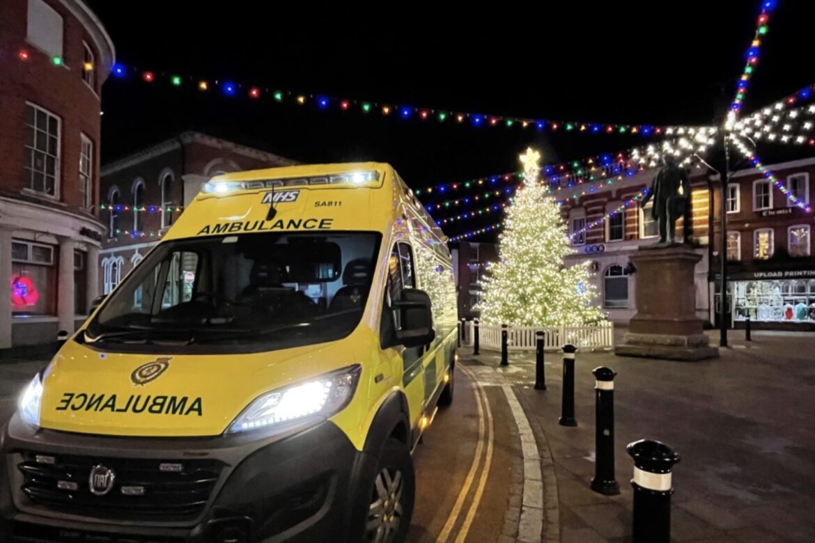 Drink sensibly on New Years Eve struggling ambulance service says