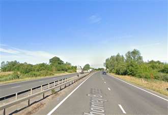 Driver died after his car collided with stationary lorry in layby