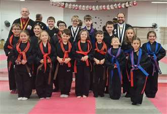 Festive cheer for Lynn martial arts students