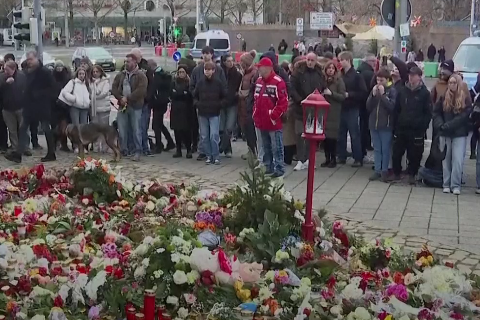 Germany mourns five killed and 200 injured in attack on Christmas market