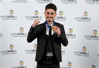 Gold medal for electrical apprentice