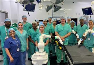 Hospital performs first-ever robotic surgery with new ‘cutting-edge’ technology