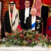 King Charles and Camilla host the Emir of Qatar on his two day state visit