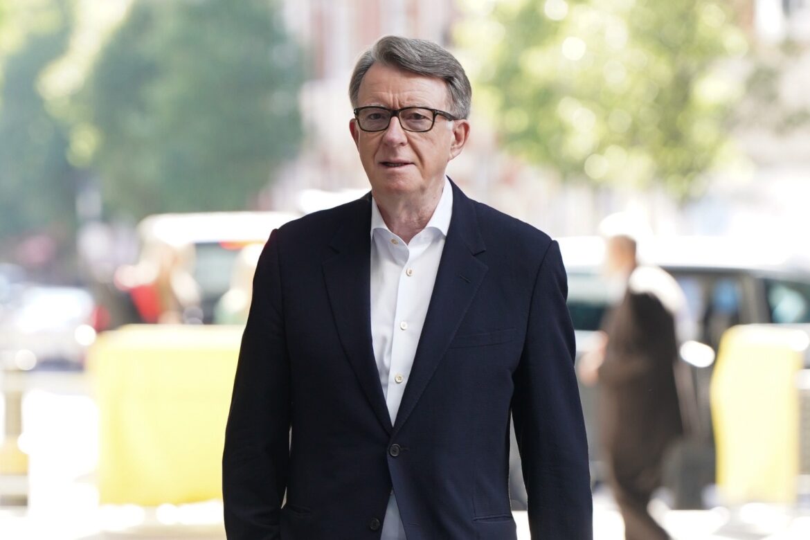 Lord Peter Mandelson expected to be named next ambassador to US