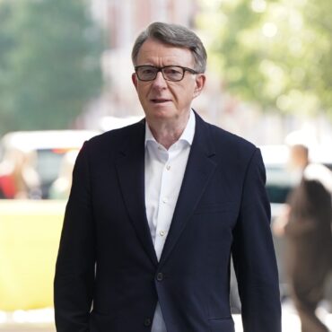 Lord Peter Mandelson expected to be named next ambassador to US