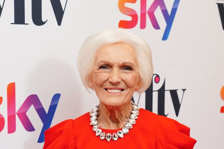 Mary Berry honoured for lifes work at Women In Film And Television Awards