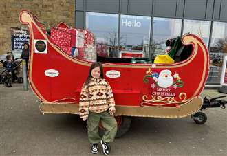 Rotary club spreads festive cheer with Santa’s sleigh while raising money for charity