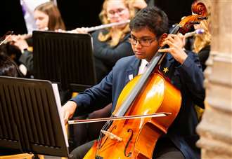 Schools spread some festive cheer at community carol service