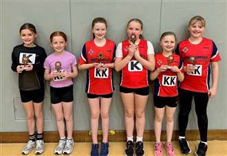 Sportshall podiums for West Norfolk teams