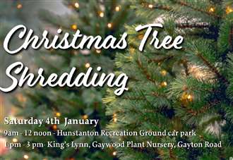 Two shredding events for your real festive trees