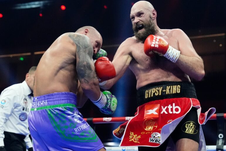 Tyson Fury loses title showdown against Oleksandr Usyk by unanimous decision