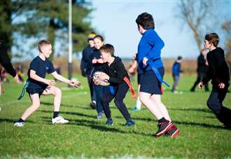 West Norfolk schools attend tag rugby festival