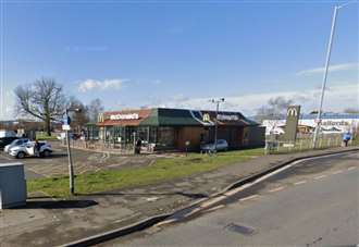 Woman rushed to hospital after head injury at fast food restaurant