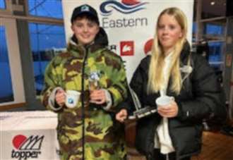 Brother and sister strike for first sailing win of season