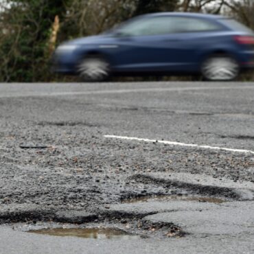 Cost of pothole damage hits record high