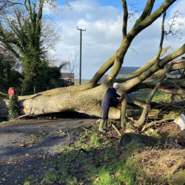 Day 2 of Storm Eoywn battering the country