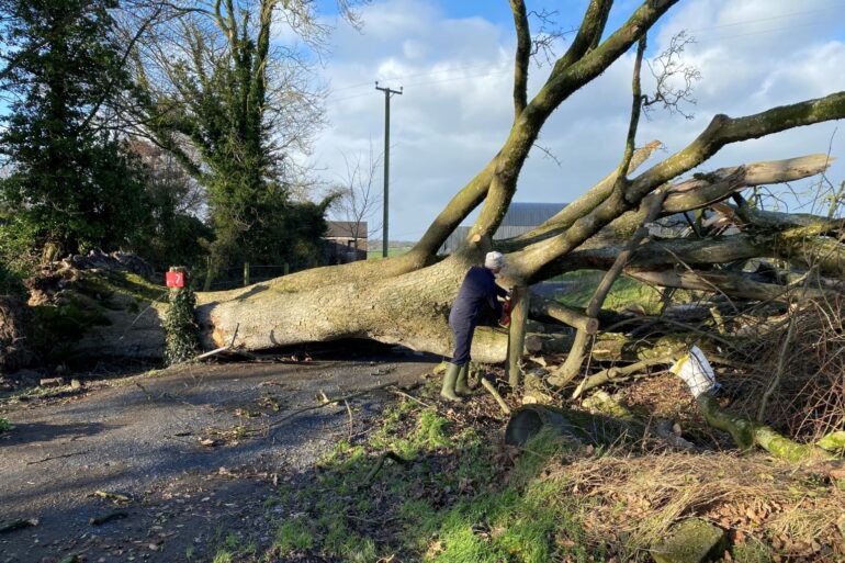 Day 2 of Storm Eoywn battering the country