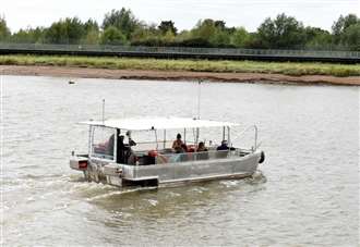 Ferry to be out of action for ‘several weeks’ - with concrete falling into river