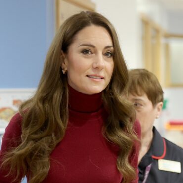 Kate reveals she is in remission from cancer after visit to treatment hospital