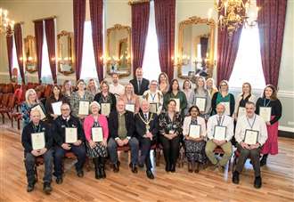 Long-serving council workers recognised