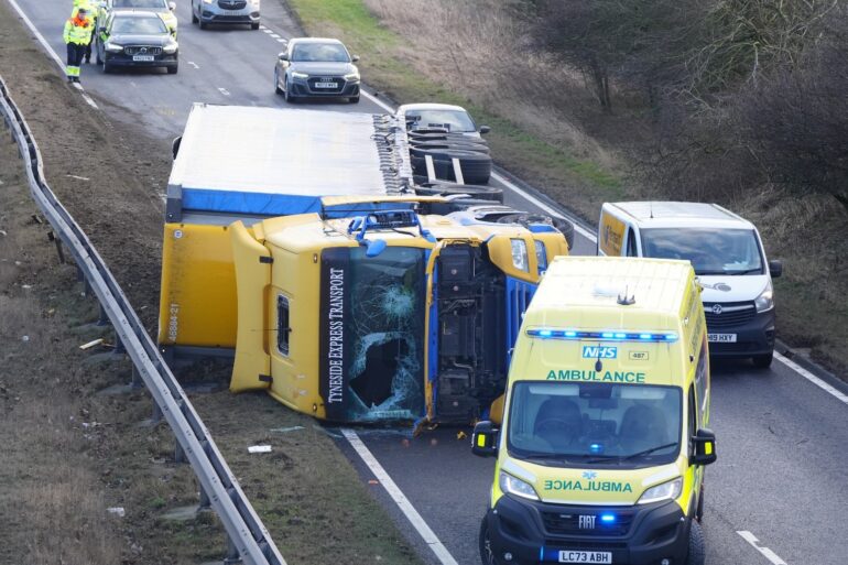 Millions urged to stay home as record breaking Storm Eowyn brings disruption