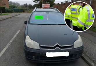 Police stop man driving with fake licence and no insurance or tax