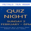 Quiz Night at Petals Tea Room