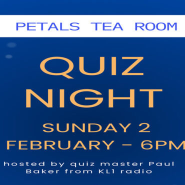 Quiz Night at Petals Tea Room