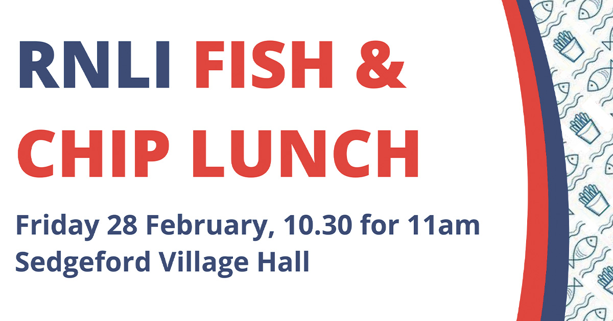 RNLI Fish & Chip Lunch