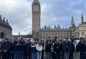 Students enjoy insight into world of politics