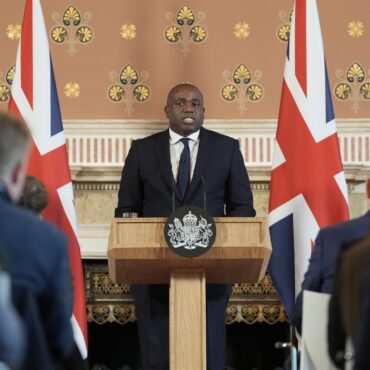 UK must use sharpest diplomatic weapons for control of borders says Lammy