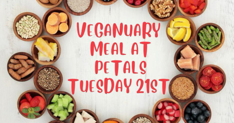 Veganuary at Petals Tea Room