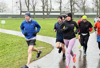 Dose of winter arrives for latest parkrun