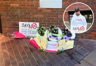 Flowers left outside court after parental rights group loses five to suicide over Christmas