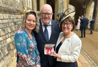 Foster carer who looked after more than 150 children receives MBE from Prince William