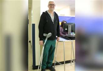 Hospital could save £36,000 if patients return walking aids that they no longer need